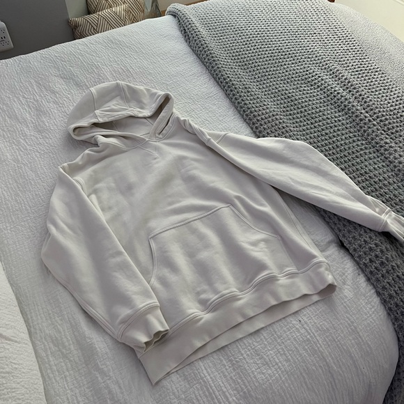 white oversized lululemon hoodie - Picture 2 of 3